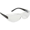 Pyramex Ots® Safety Glasses Clear Anti-Fog Lens , Black Temples S3510STJ